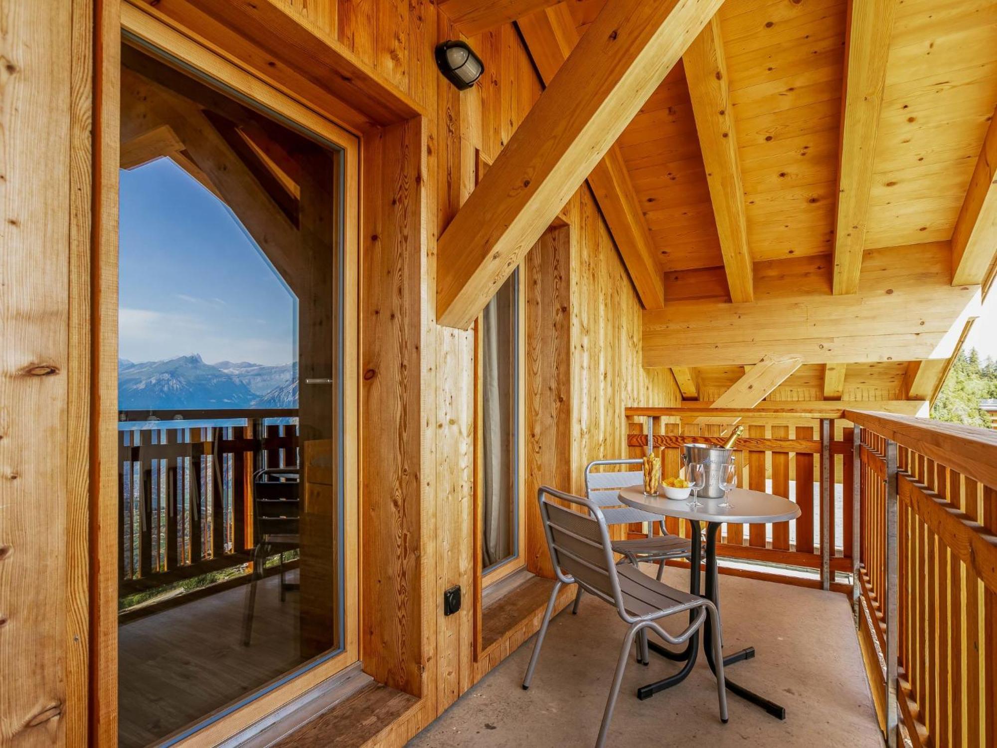 Apartment T-Resort La Tzoumaz 4P8 Vue Vallee By Interhome Exterior foto